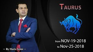 Taurus Weekly Horoscope from Monday 19th to Sunday 25th November 2018