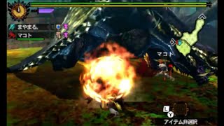 【MH4G】Lv140 ゴアマガラ 生産片手×チャアク ペア 4分56秒