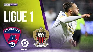 Clermont Foot vs OGC Nice | LIGUE 1 HIGHLIGHTS | 11/11/21 | beIN SPORTS USA