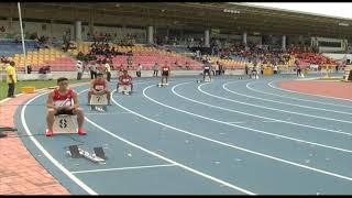 4x100MR Boys Final 10th ASEAN Schools Games in Malaysia