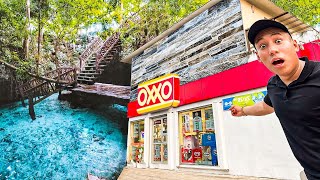 Con “Alberca” Natural el OXXO MÁS BONITO de Mexico 🇲🇽 | Yulay