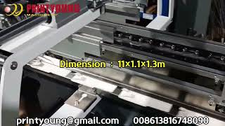 ZH-700XAG Crash Lock Bottom Folder Gluer Machine