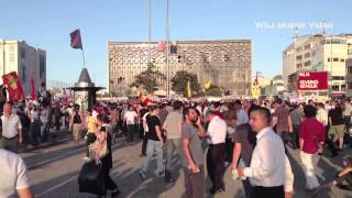 Crowds Return to Taksim After Day of Clashes