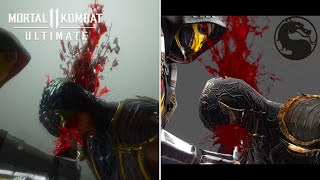 Mortal Kombat 11: Mobile V.S. Console Fatal Blow Comparison!