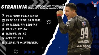 Strahinja Radisavljevic | Goalkeeper | Elite Val d'Oise | Highlights | Handball | CV | 2023/24