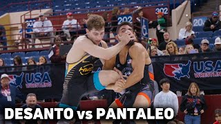 Austin Desanto & Alec Pantaleo Wrestle For A Spot At The Olympic Trials | 2023 Senior Nationals
