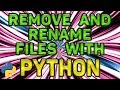 PYTHON PROGRAMMING TUTORIAL: How to rename and remove a file from your computer using Python