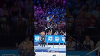 Simone Biles gets so much HEIGHT on Uneven Bars at World Championships 2023 #gym