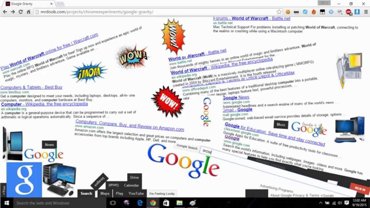 10 Coolest Fun Google Tricks That Will Blow Your Mind - YouTube