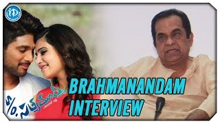 Brahmanandam Interview about S/o Satyamurthy Movie | Allu Arjun | Samantha | Trivikram