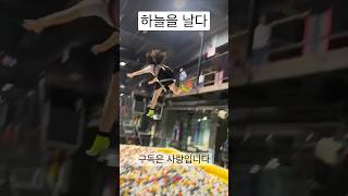 하늘을 날다 #유머 #funny #재미 #감동 #trampoline