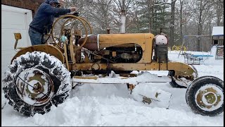 Moving Snow With The Motor Patrol