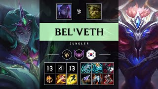 Bel'Veth Jungle vs Ivern: Dominating - KR Master Patch 14.22