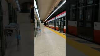 TTC 510 Streetcar Not in Service at Spadina Station