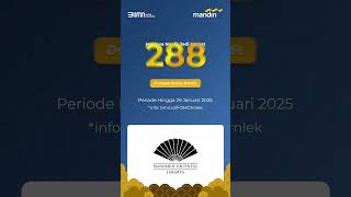 Promo khusus imlek #FokusPromo dari Bank Mandiri masih berlaku sampai 23 februari 2025