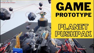 Planet Pushpak | Game Design Prototype | Unreal Engine | AI Robots | Space Combat | Gameplay Video
