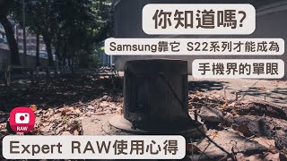 【Elvis】Samsung Expert RAW，成為手機界單眼的重要拼圖 - Samsung Galaxy S22 Ultra 使用心得 [#8]