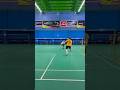 Badminton Net Shot - Was It In or Out #badminton #badmintonnetshot #shorts