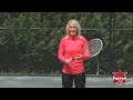 tennis volley tips with tracy austin