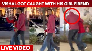 Vishal gets Caught with his Girlfriend \u0026 tries to escape in New York Streets in Public 😱 | Shocking