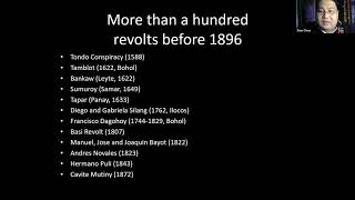 Xiao Talks:  An Introduction to Revolts, Bonifacio and the Phil. Revolution (A Rare Talk in English)
