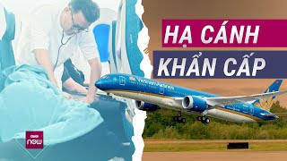 Chuyến bay VN1602 của Vietnam Airlines hạ cánh khẩn cấp để cứu hành khách nguy kịch | VTC Now