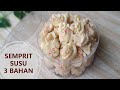 Resep Semprit Susu Maezena Super Renyah || Semprit Susu 3 bahan