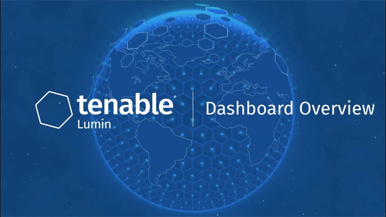 Tenable Lumin Dashboard Overview In Tenable.io - YouTube