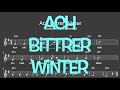 Lied: Ach bittrer Winter (Winter / Melodie, Akkorde, Noten,Text)