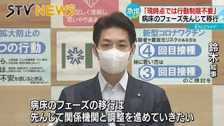 【急増する感染者】「現時点では行動制限は不要」鈴木知事　医療ひっ迫を警戒