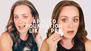 Applying Foundation Like A Pro I Followed A Wayne Goss Tutorial