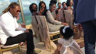 Baby Girl recognizes Future at wedding. FULL VIDEO