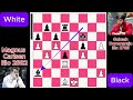 perfect ruy lopez chess opening magnus carlsen vs gukesh dommaraju 27