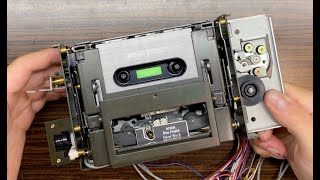 AIWA EXCELIA XK-009 tapetransport repair fix #diy #repair #japan E0043