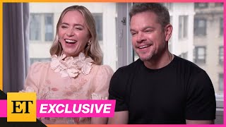 Why Emily Blunt and Matt Damon Say the Oppenheimer Cast Drank SO MANY Margaritas (Exclusive)