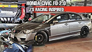 2009 Honda Civic FD 2.0L I-VTEC Dohc J'S RACING Inspired | OtoCulture