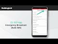 【tutorial】geo app emergency broadcast bulk sms buildinglink asia pacific