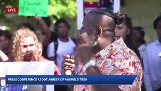 LIVE | Protest, press conference about use of force during arrest of Fairfield teen