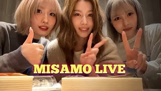 241227 MISAMO LIVE ON SANA'S INSTAGRAM ACCOUNT