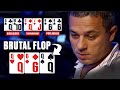 The MOST BRUTAL Poker Flop EVER ♠️ Best Poker Clips ♠️ PokerStars