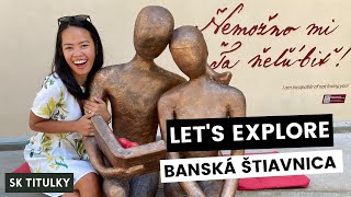 Exploring the Banská Štiavnica! It's soooo beautiful! 😍 😍 😍