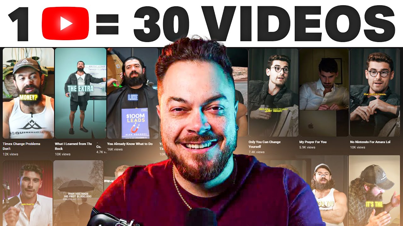 Create 30 Viral Shorts From 1 Youtube Video In Just 10 Mins My Ai