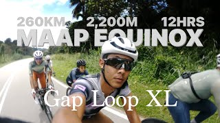 We did a 260km ride from sun-up to sundown: MAAP Equinox Exp.