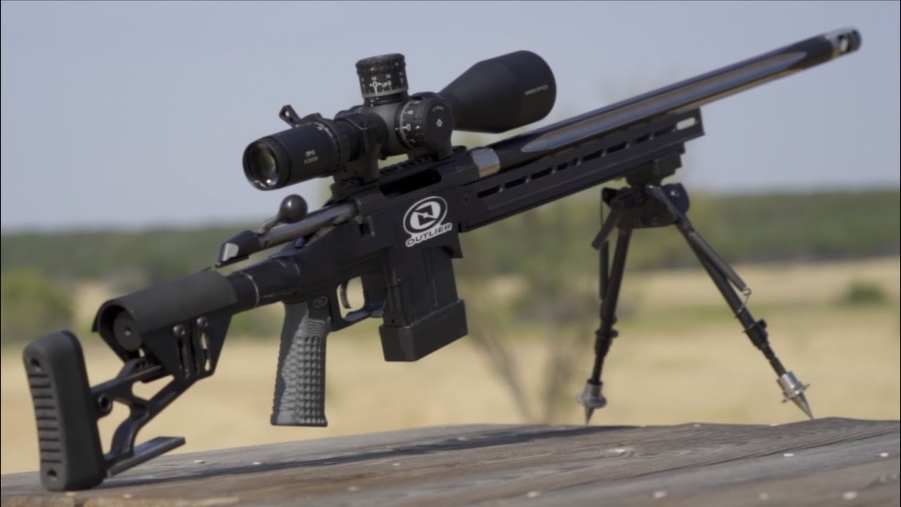 1,000 Yards With Custom .308 Bolt Action - YouTube