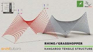 Grasshopper Kangaroo Tensile Tutorial [Rhino]