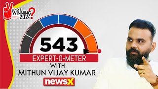 Who's Winning 2024 | The Expert-O-Meter |  Mithun Vijay Kumar | NewsX