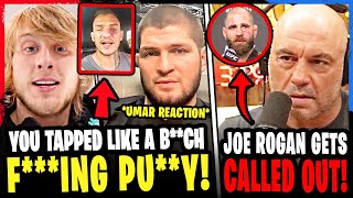 Paddy Pimblett \u0026 Renato Moicano HEATED EXCHANGE! Khabib BREAKS SILENCE on Umar LOSS! Joe Rogan