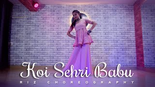 Koi Sehri Babu Dil Lehri Babu Dance Performance | Divya Agarwal | Riz Choreography