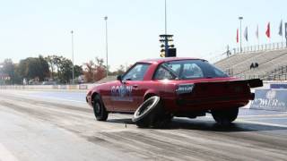 Nyce1s.com - RX-7 Loses Wheel and Eclipse Close Call Crash