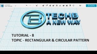 PATTERN (RECTANGULAR & CIRCULAR) 123 D DESIGN TUTORIAL